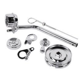 Deluxe Chrome Dress Up Kit, For Aircooled VW Engines