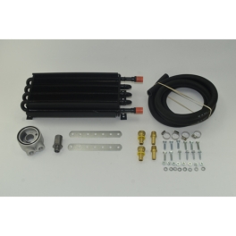 8 Pass Oil Cooler Kit, with Sandwich Style Adapter