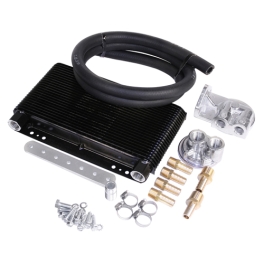 Oil Cooler Kit, 48 Plate Mesa Cooler with Bypass Adapter
