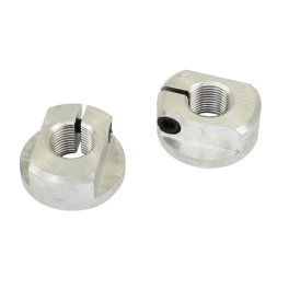 Billet Spindle Nuts, Fits King Pin & Combo Spindles, Pair