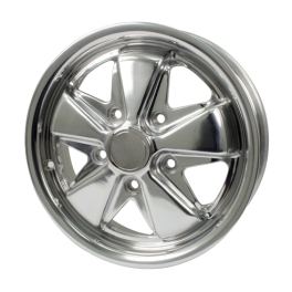 911 Alloy Wheel, Polished, 4.5 Wide, 5 on 130mm