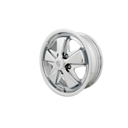911 Alloy Wheel, All Chrome, 5-1/2 Wide, 5 on 112mm