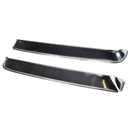 Window Vent Shades, Stainless, for Type 3 66-74, Pair