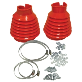 Swing Axle Boot, Red, for Beetle & Ghia 48-68, Pair PREMIUM