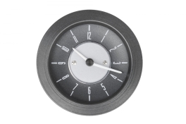 86mm Time Clock for Type 2, Grey Dial Silver Center