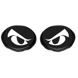 Light Cover, 5 Inch Diameter With Eyes, Pair