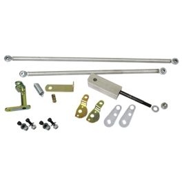 Dual Carb Linkage Kit, Universal, Twist Style