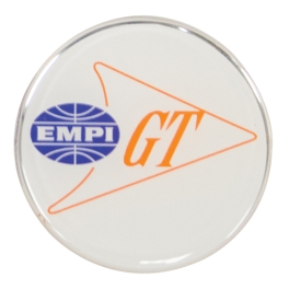 Wheel Cap, EMPI GT Logo, 43mm Fits Most Wheels, 4 Pack
