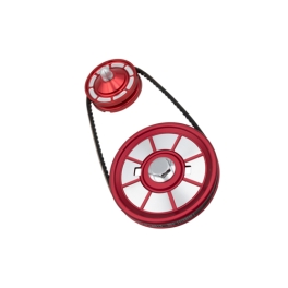 EMPI Color Matched Pulley Kit Red Anodized, for Type 1 VW