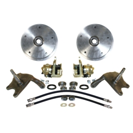 Drop Spindle Disc Brake Kit, 5 On 205mm for Ball Joint 66-74