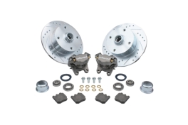 Ball Joint Front Disc Brake Kit w/o Spindles 66-77 4 on 130 