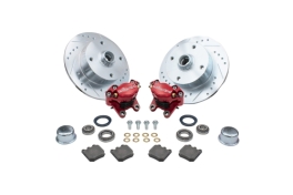 Ball Joint Front Disc Brake Kit w/o Spindles 66-77 4 on 130 
