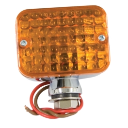 Mini Tail Light, Amber, Dual Function, Each