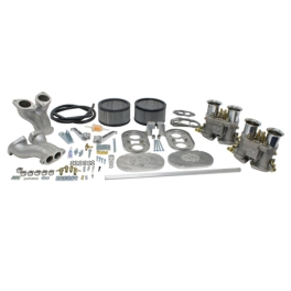 Dual 45mm D-Series Carb Kit, Deluxe Kit