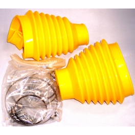 Swing Axle Boot Kit, Yellow, For Beetle & Ghia 48-68, Pair