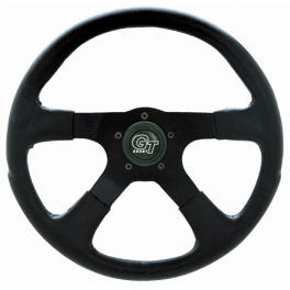 Steering Wheel, Rally Gt 14 Diameter, 3 Dish, 5 Bolt
