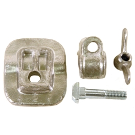 Seat Clamp Kit, for Middle Seat, Bus 52-72