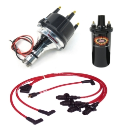 Ripper II Ignition Kit, with Billet Distributor, Red