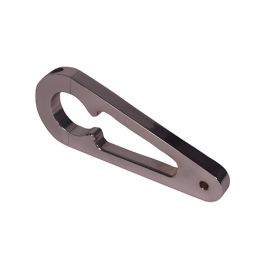 Aluminum Mirror Bracket, for 1-1/2 Tube, Polished Sold Each