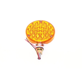 4 Led Tail Light, Amber, Dual Function, Each