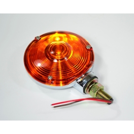 4 Rear Tail Light, Dual Function, Amber, Each