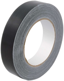 Racers Tape 1in x 90ft Black ALL14141