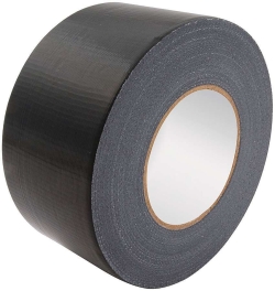 Racers Tape 3in x 180ft Black ALL14143