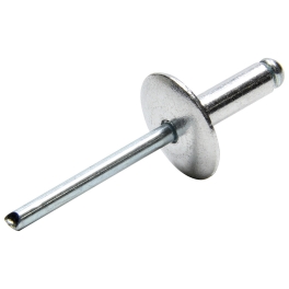 Large Head Rivet Silver 250pk ALL18010