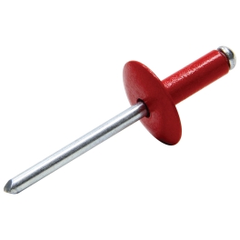 Large Head Rivet Red 250pk ALL18012