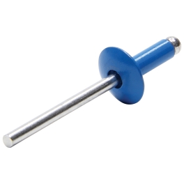 Large Head Rivet Blue Aluminum 250pk ALL18054