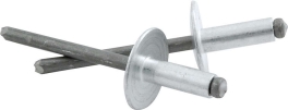 ALLSTAR PERFORMANCE ALL18145 Large Head Rivet Silver 3000pk ALL18145
