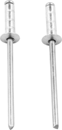 ALLSTAR PERFORMANCE ALL18198 1/8in Aluminum Rivet Silver 25