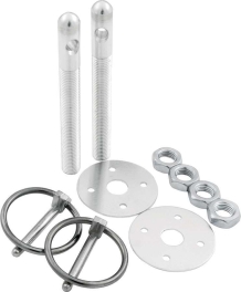 Aluminum Hood Pin Kit 3/8in Si