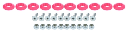 Countersunk Bolt Kit Pink 10pk ALL18686