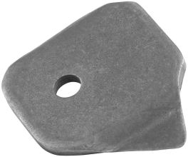 ALLSTAR PERFORMANCE ALL60014 Body Brace Tabs Round Tube 4pk