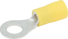 ALLSTAR PERFORMANCE ALL76054 Ring Terminal 1/4in Hole Insulated 12-10 20pk ALL76054