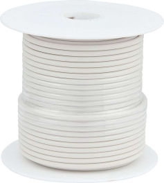 14 AWG White Primary Wire 100ft ALL76552