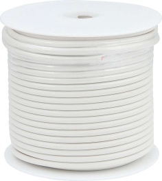 ALLSTAR PERFORMANCE ALL76577 10 AWG White Primary Wire 75ft ALL76577