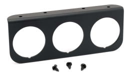 3-Hole Gauge Panel, for 2-1/16