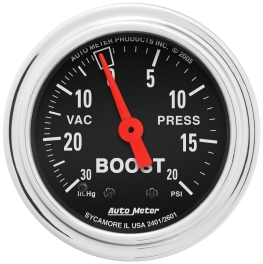 2-1/16 Boost Gauge Mechanical