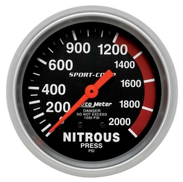 AUTOMETER ATM3428 Autometer 2-5/8 Sport-Comp Ni