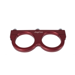 JayCee Dual Coil Clamp, Red