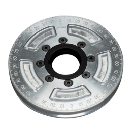 JayCee Billet 5 Inch Street Pulley, Silver