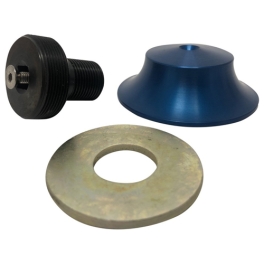 JayCee Broached Pulley Bolt, For Beetle, Blue