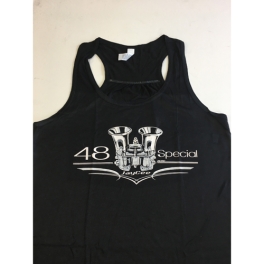 48 Special Womens Tank Top, Black, Large