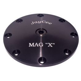 JayCee Mag X Plate Sump Drain with O-Ring, Black
