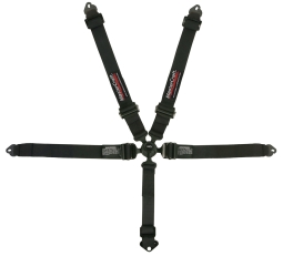 Seat Belt Restraint 2in 5 Point, Black