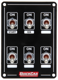 Extreme Single Ignition 6 Switch Panel 50-7631