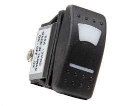 QUICKCAR RACING PRODUCTS QRP52-615 On/Off/On Green Lit Rocker Switch 52-615