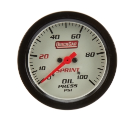 Sprint 2-5/8 In  Oil PressureGauge 611-6004